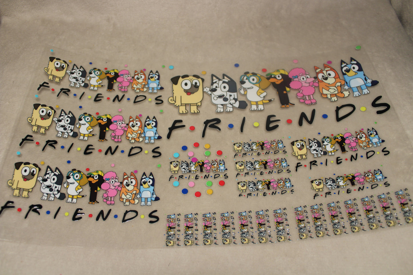 F.R.I.E.N.D.S Blue Dog 7 in 1 UV