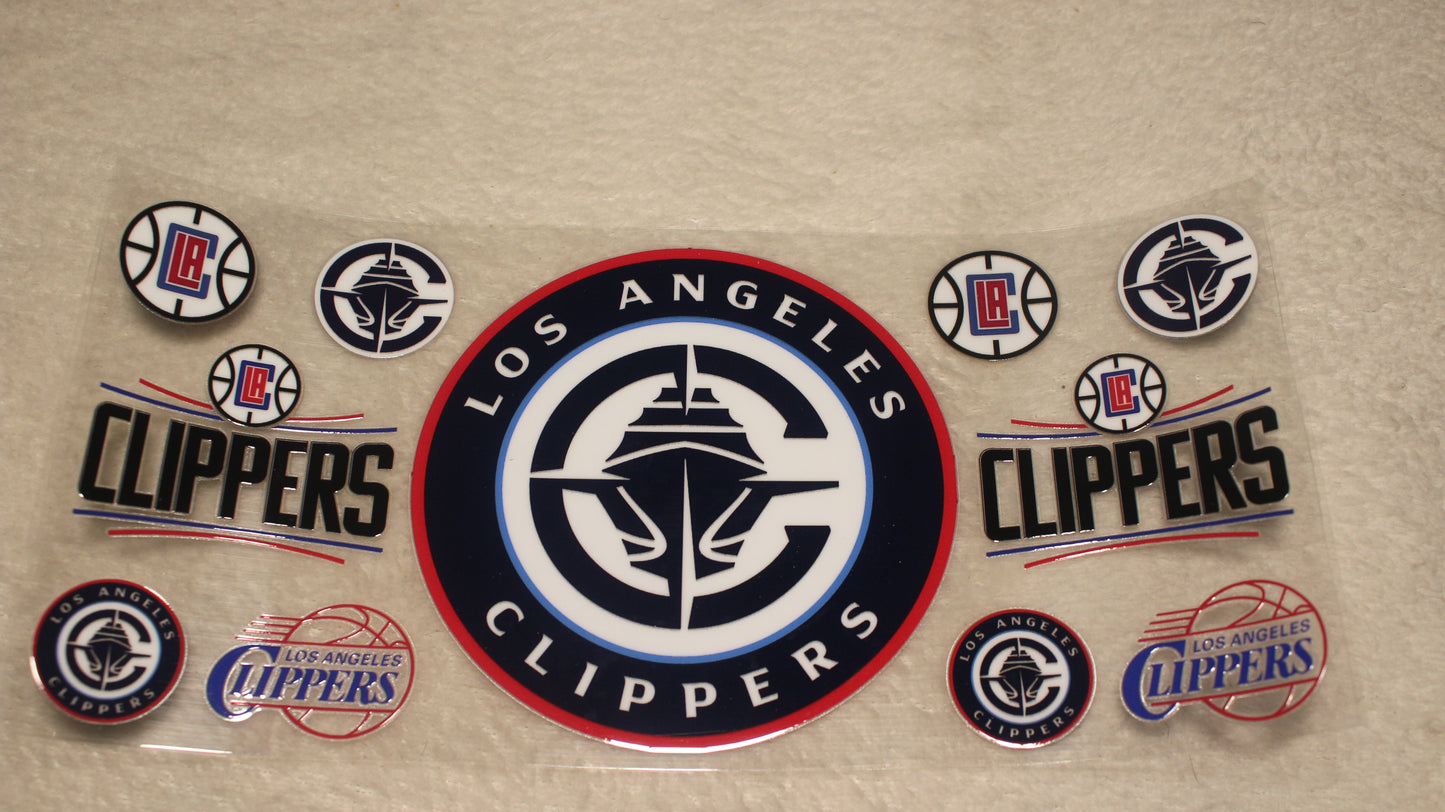 BASKETBALL UV CUP WRAP STICKER