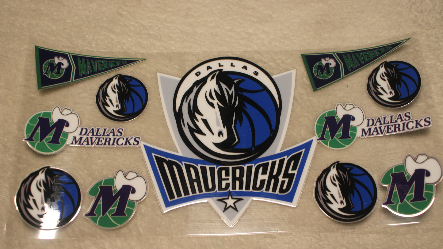BASKETBALL UV CUP WRAP STICKER