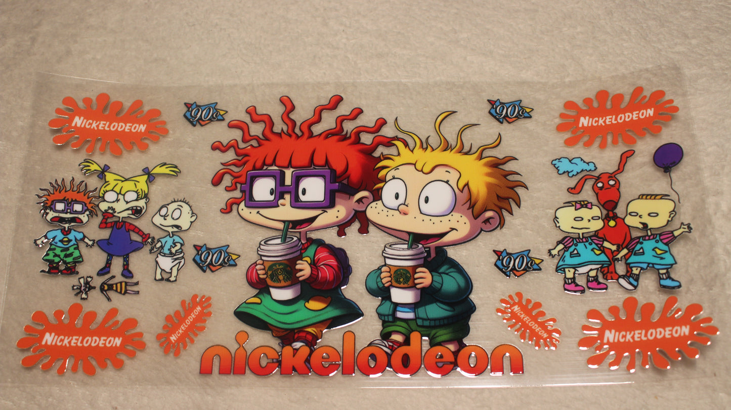 RUGRATS FAN 16-32OZ UV STICKER WRAP