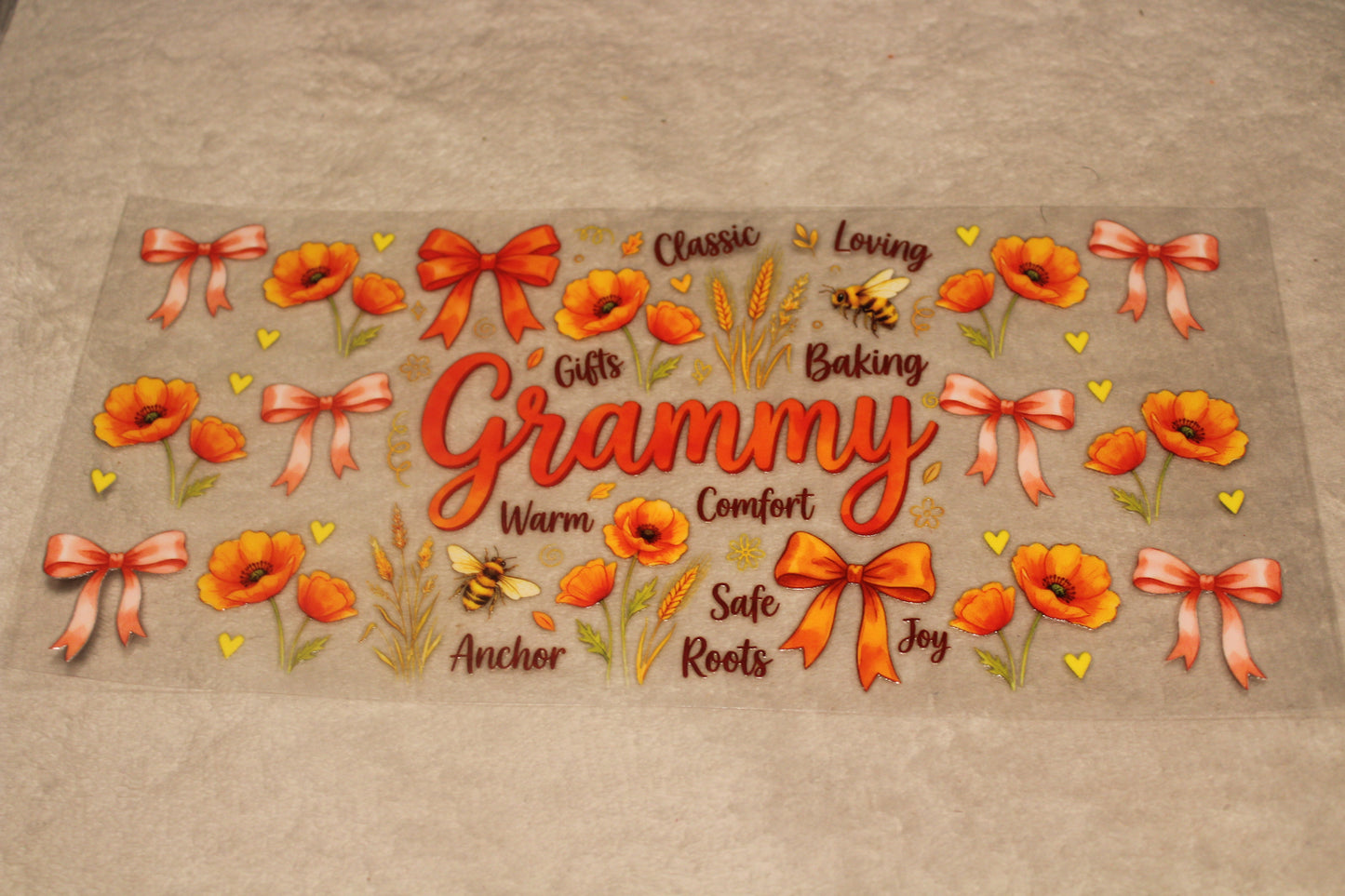 GRAMMY LOVE UV CUP WRAP STICKER