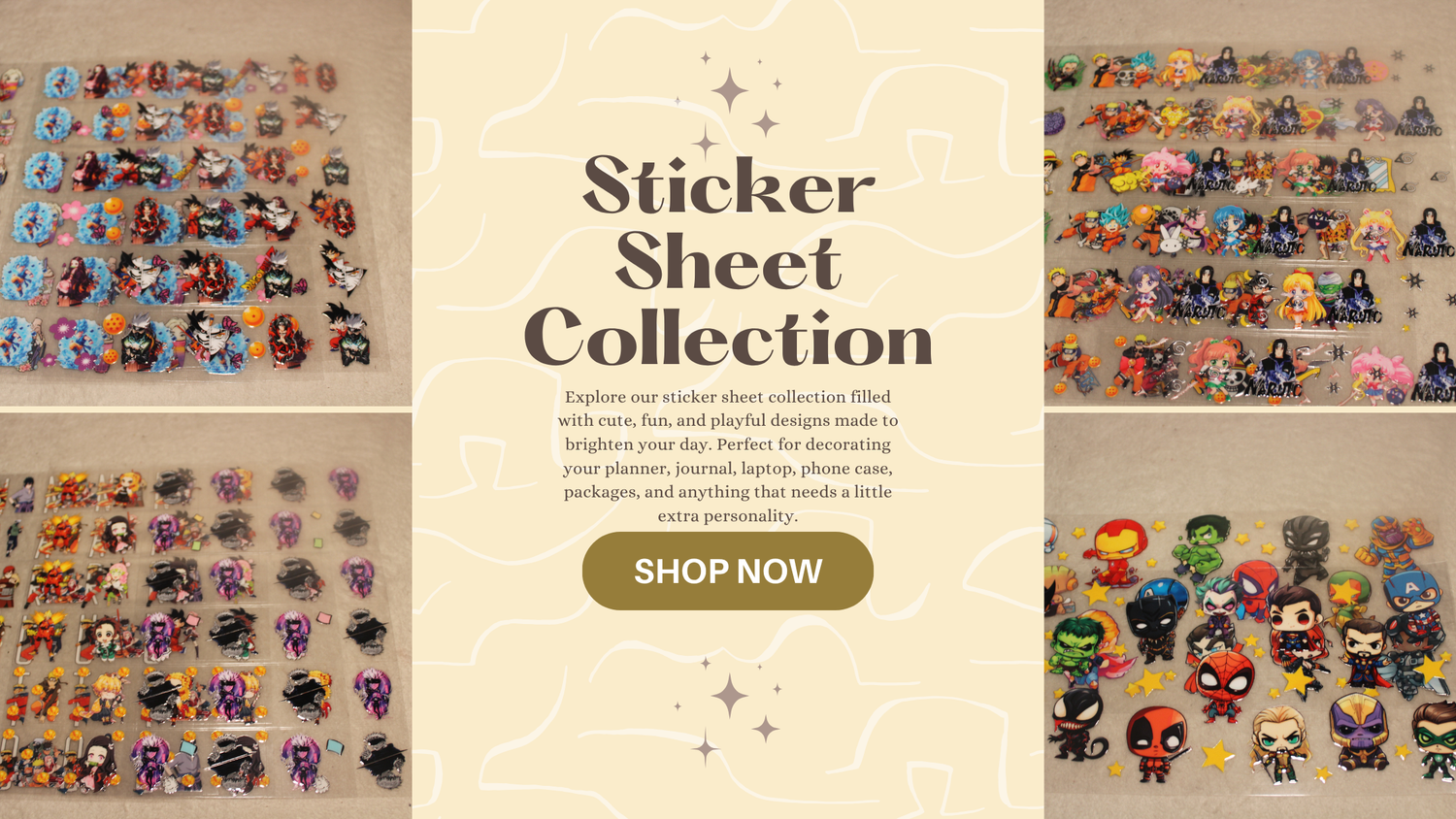 Sticker Sheet Collection