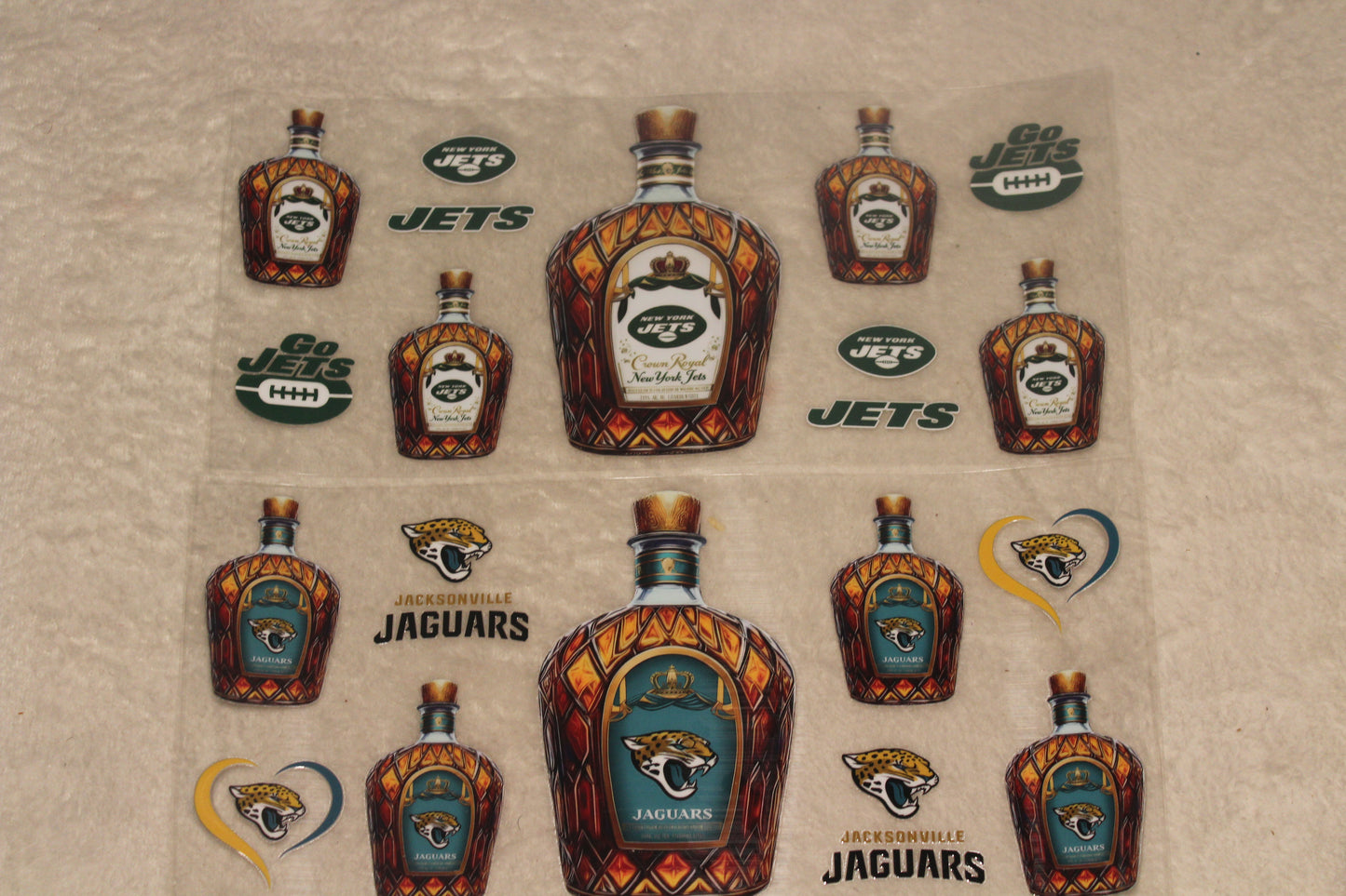 Football UV DTF Wrap | 16–32oz | Waterproof