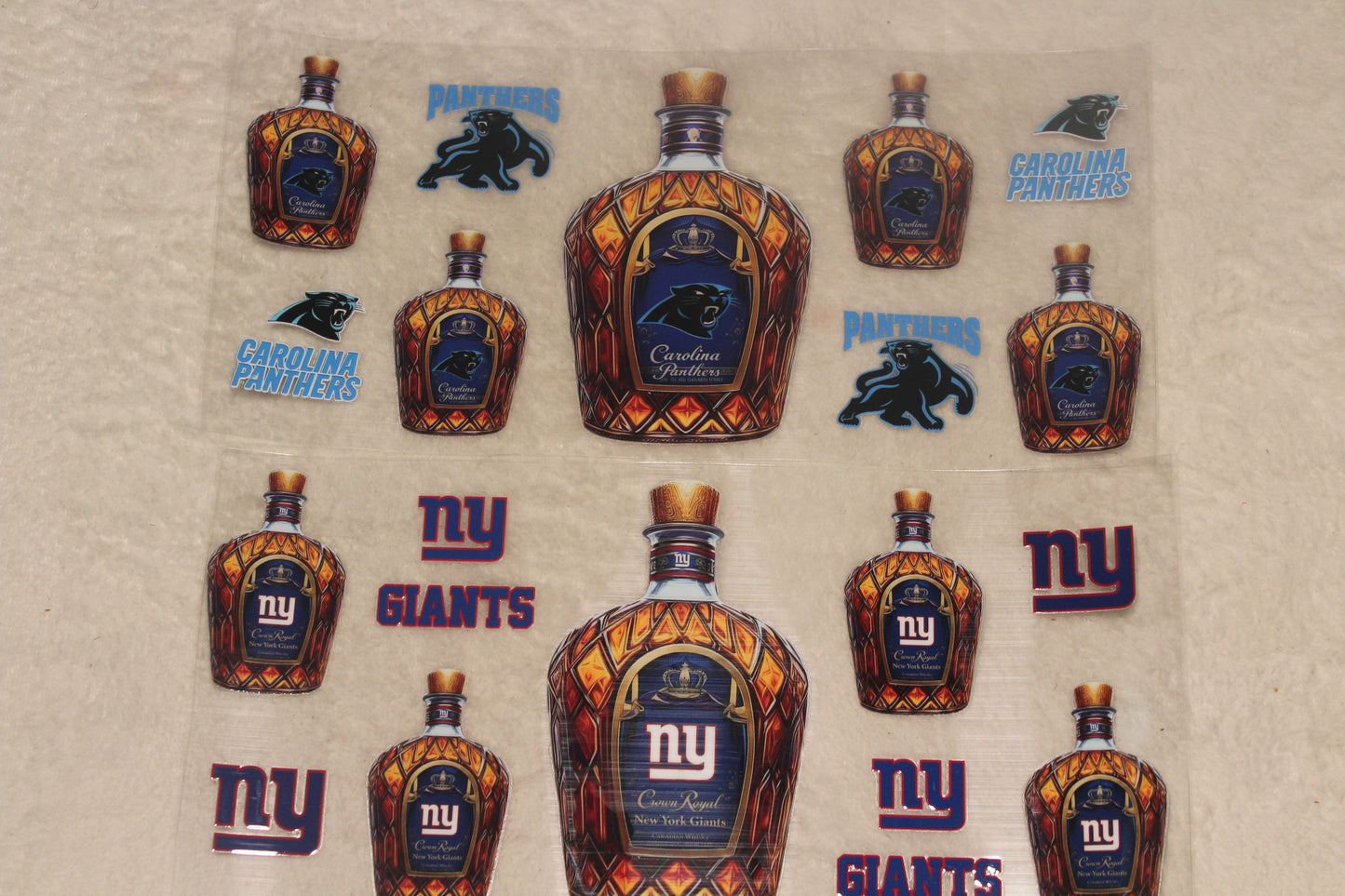 Football UV DTF Wrap | 16–32oz | Waterproof