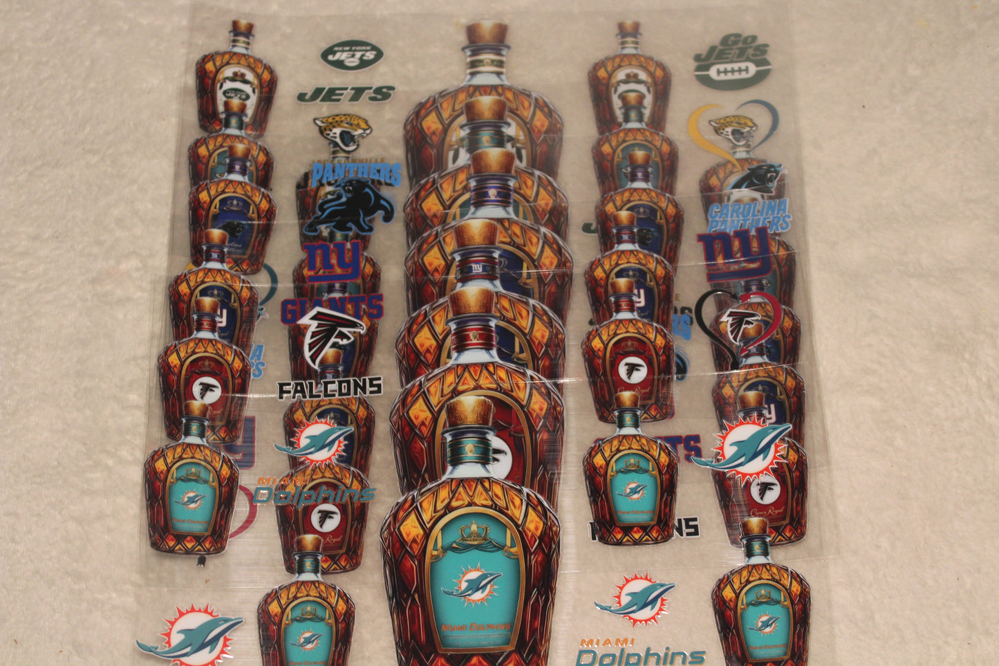 Football UV DTF Wrap | 16–32oz | Waterproof