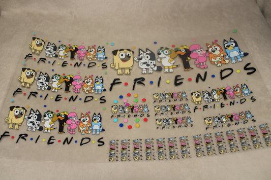 F.R.I.E.N.D.S Blue Dog 7 in 1 UV