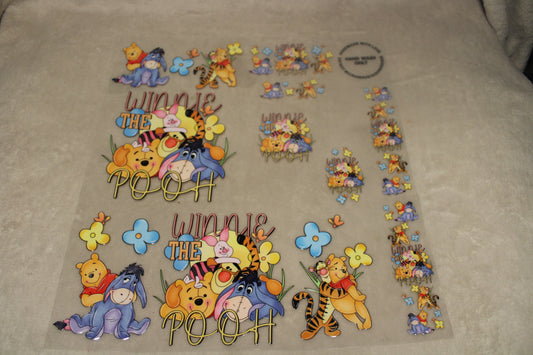 PoohBear 7 in 1 UV DTF