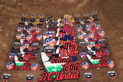 Soccer UV DTF Wrap | 16-32oz | Waterproof