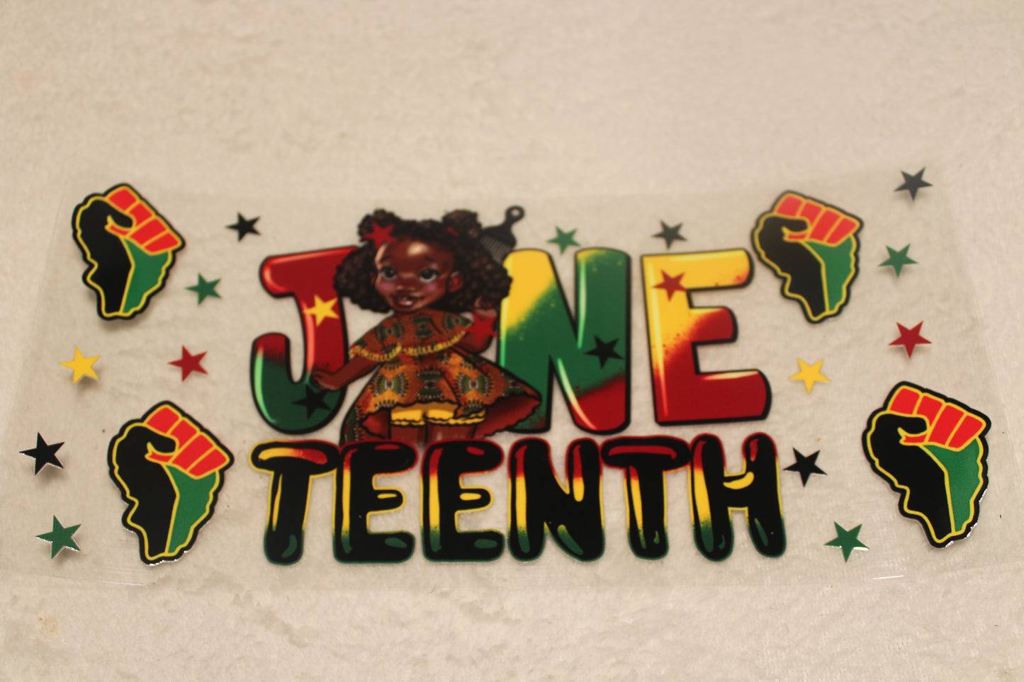 JUNETEENTH UV WRAPS | 16-32oz | WATERPROOF