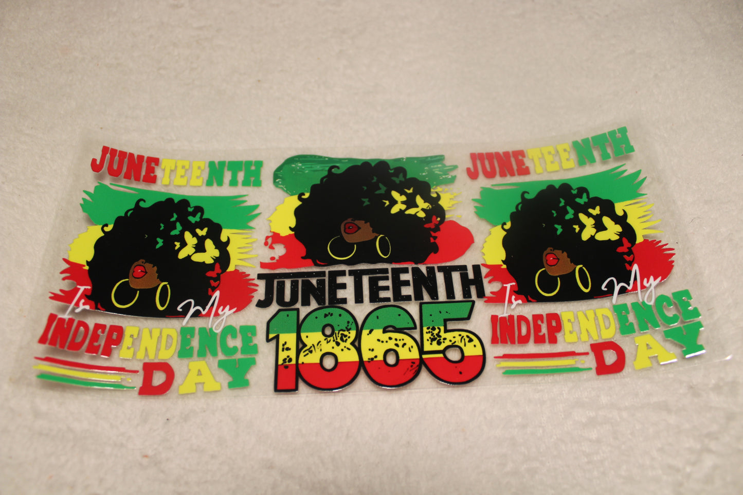 JUNETEENTH UV WRAPS | 16-32oz | WATERPROOF