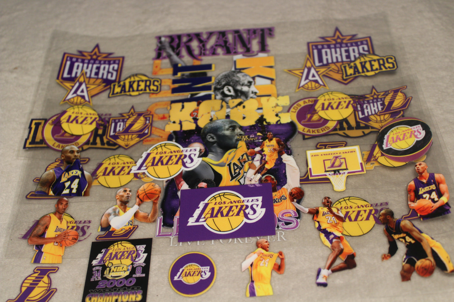 Purple Gold Basketball Wrap | 16-32oz | Waterproof