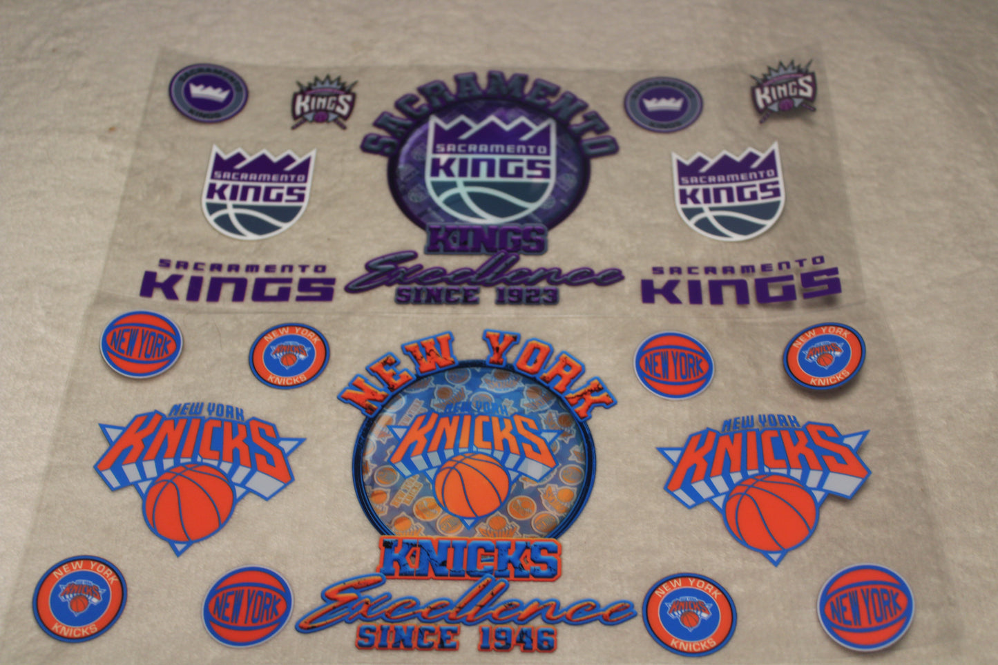 Basketball UV DTF Sticker Wrap | 16-32oz | Waterproof