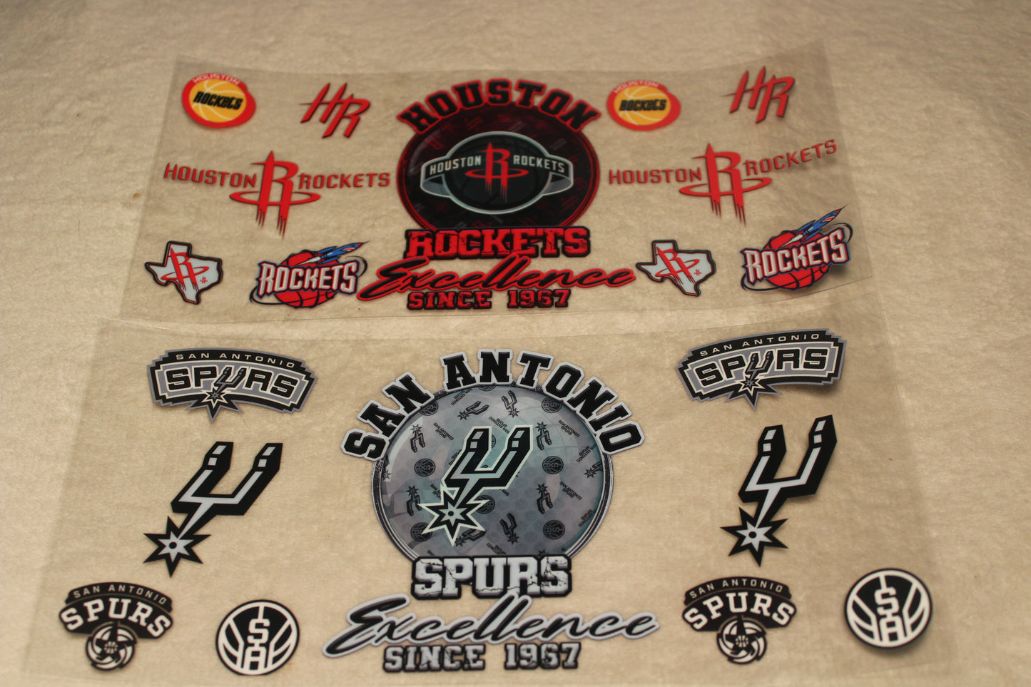 Basketball UV DTF Sticker Wrap | 16-32oz | Waterproof