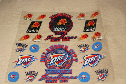 Basketball UV DTF Sticker Wrap | 16-32oz | Waterproof