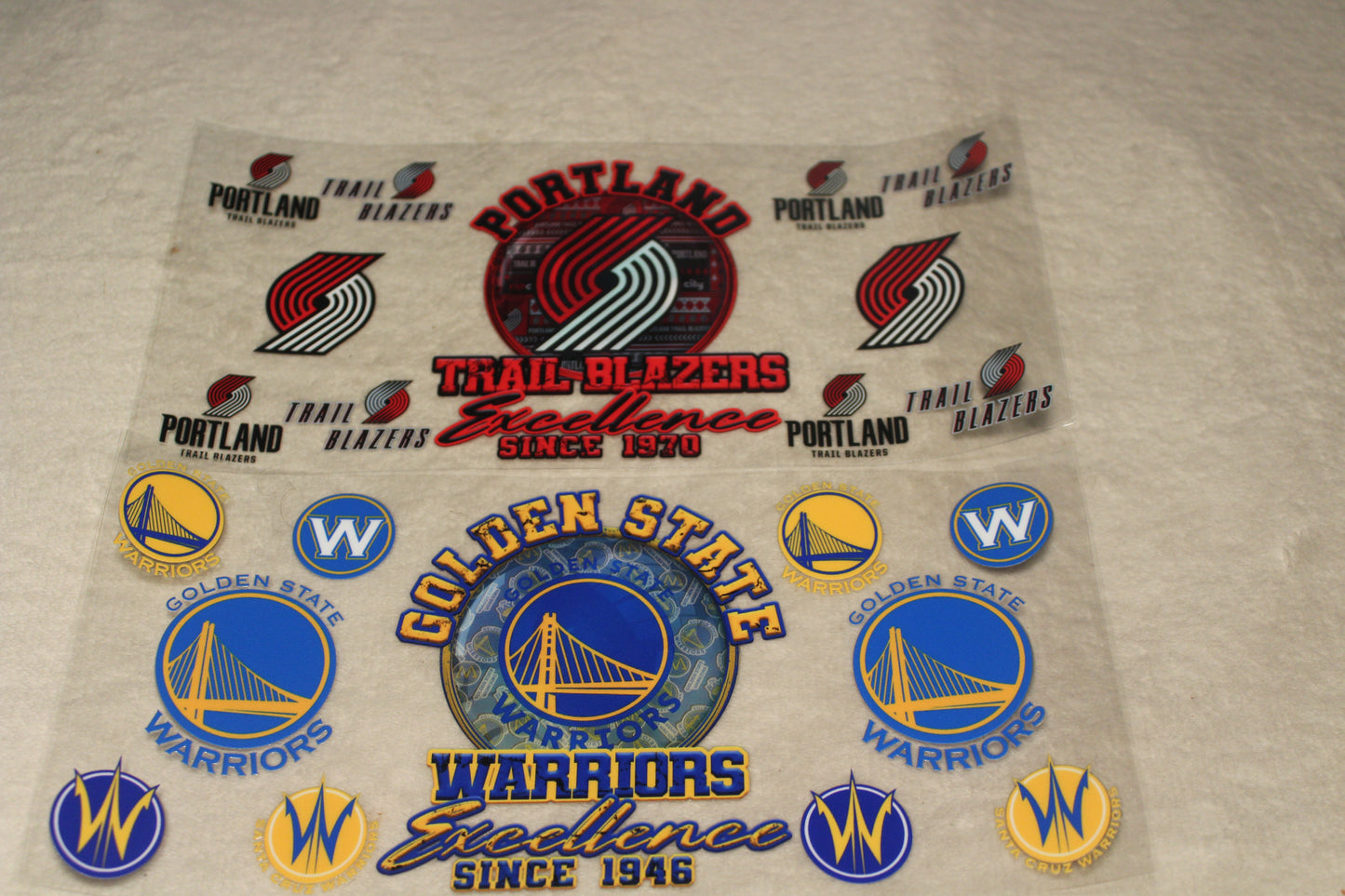 Basketball UV DTF Sticker Wrap | 16-32oz | Waterproof