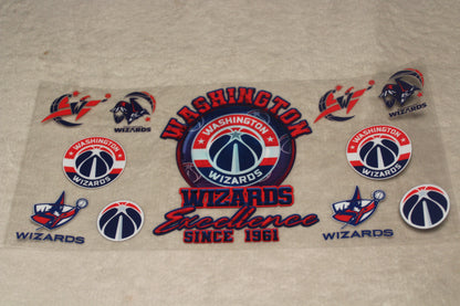 Basketball UV DTF Sticker Wrap | 16-32oz | Waterproof