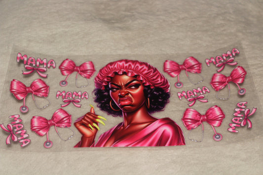 Pink Mama Bow Stank Face UV