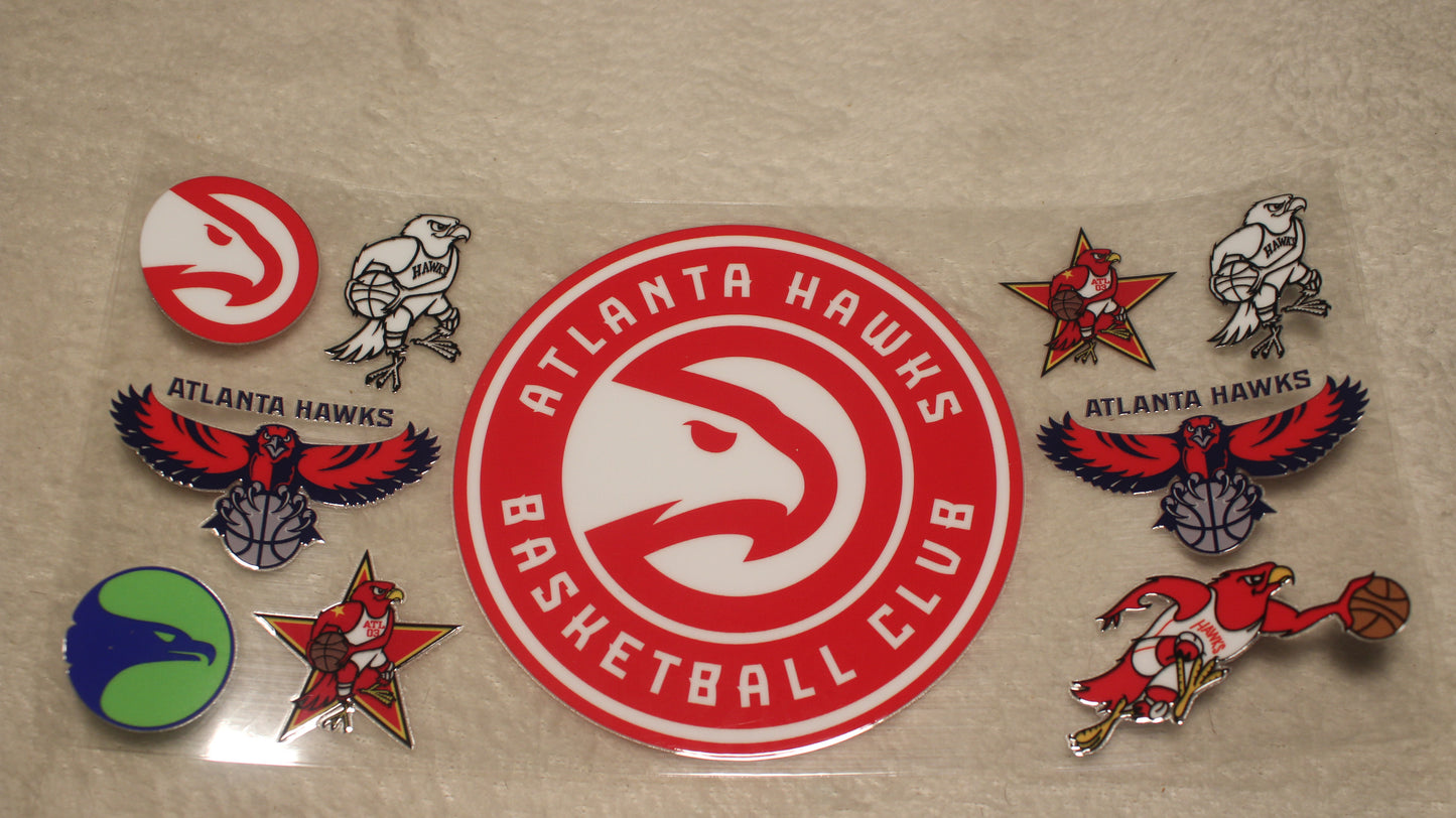 BASKETBALL UV CUP WRAP STICKER