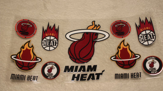 BASKETBALL UV CUP WRAP STICKER