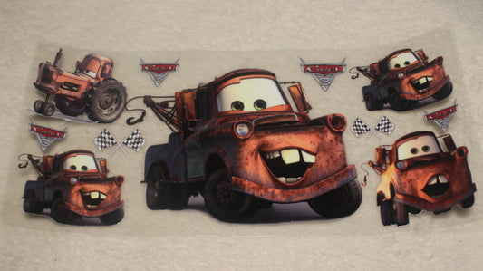 CARS FAN 16-24OZ UV STICKER WRAP