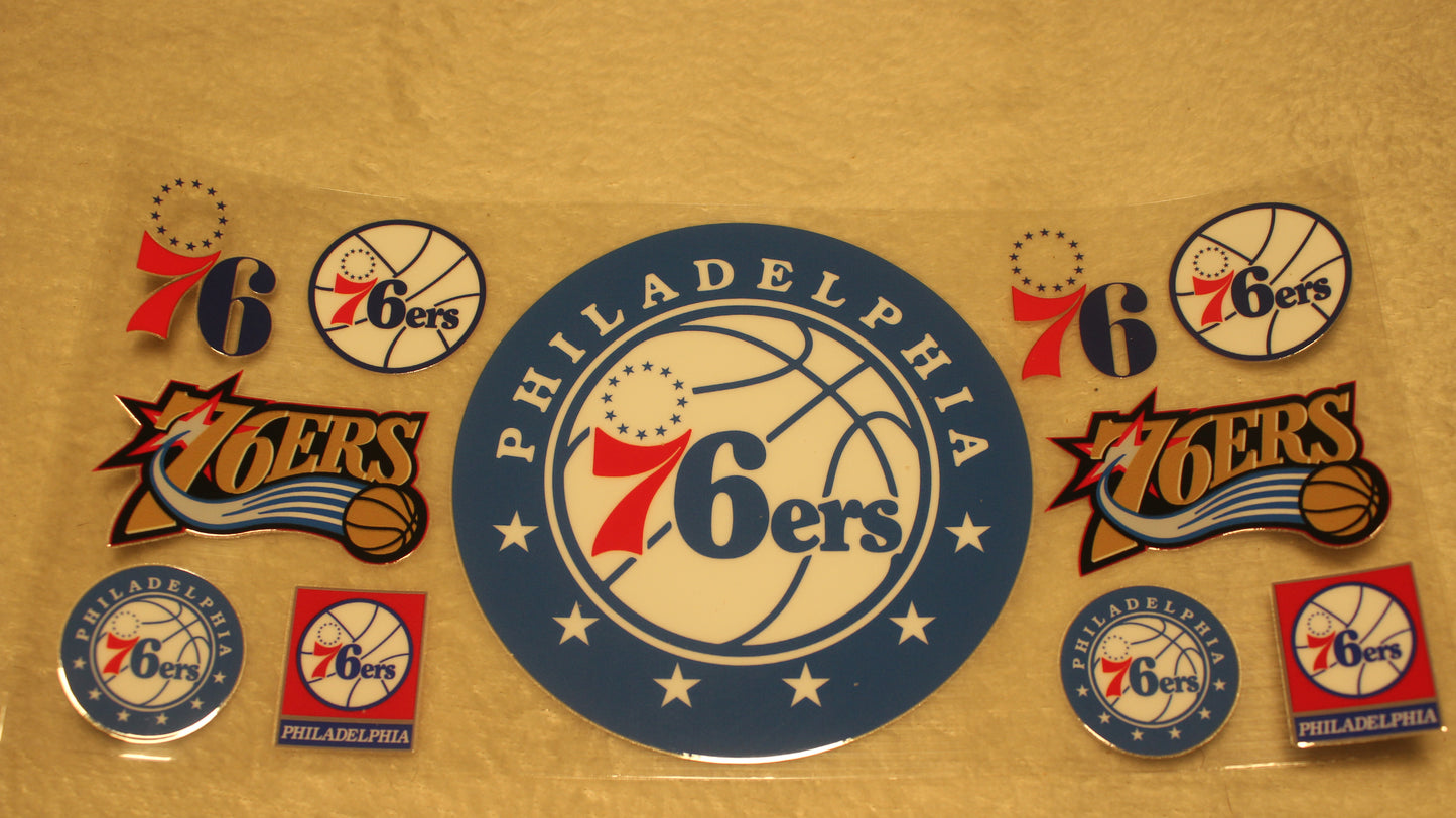BASKETBALL UV CUP WRAP STICKER