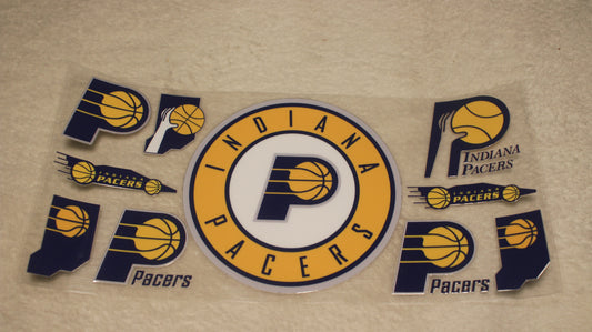 BASKETBALL UV CUP WRAP STICKER