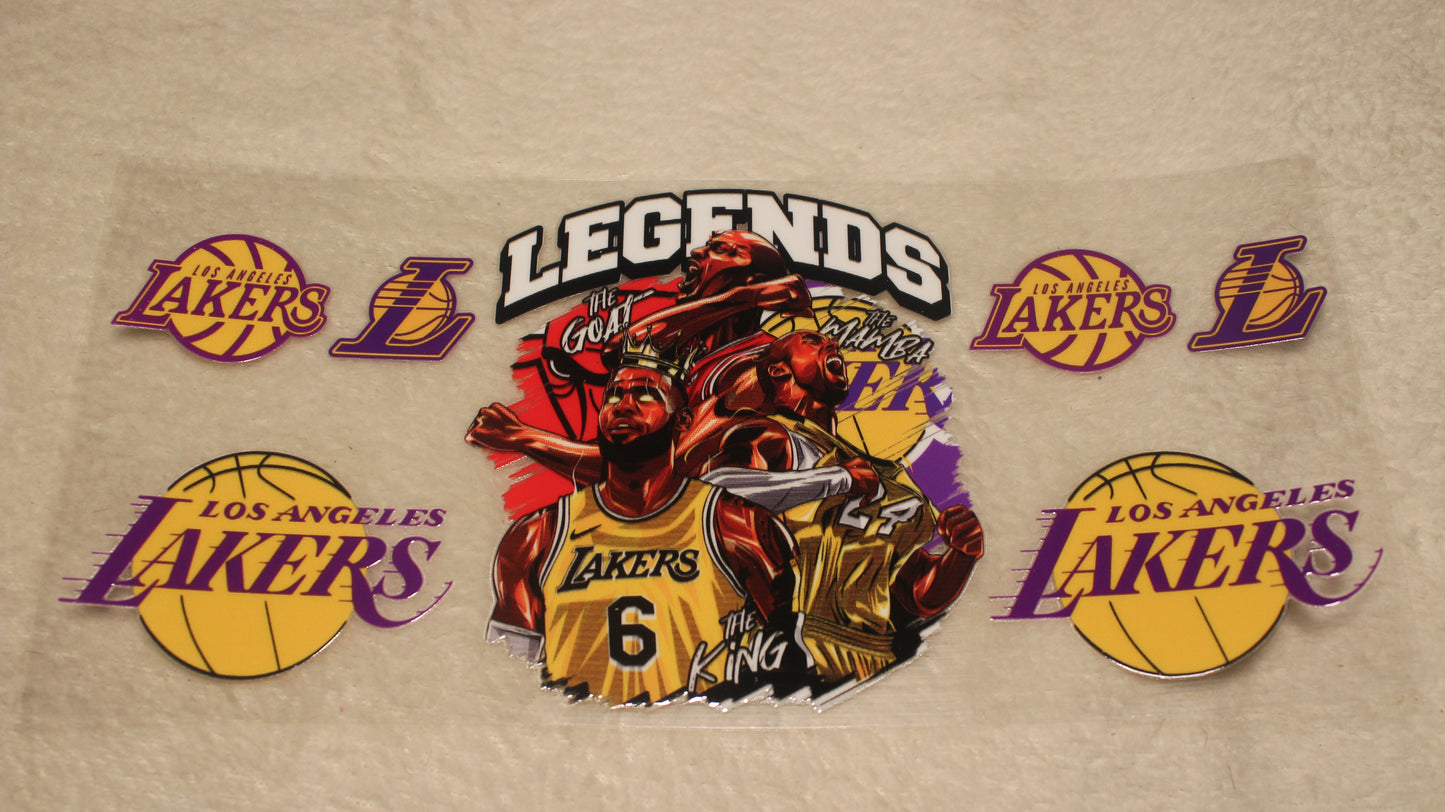 BASKETBALL LEGENDS UV CUP WRAP STICKER