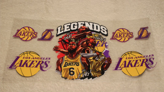 BASKETBALL LEGENDS UV CUP WRAP STICKER