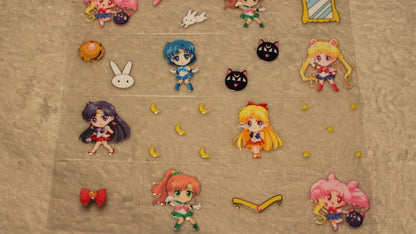 CHIBI SAILOR GIRL FAN UV CUP WRAP STICKER