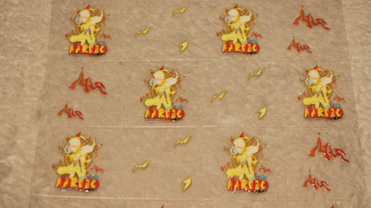 NINE-TAILED FAN UV STICKER SHEET