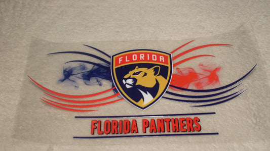 HOCKEY TEAM FLORIDA PANTHERS 16OZ UV STICKER WRAP