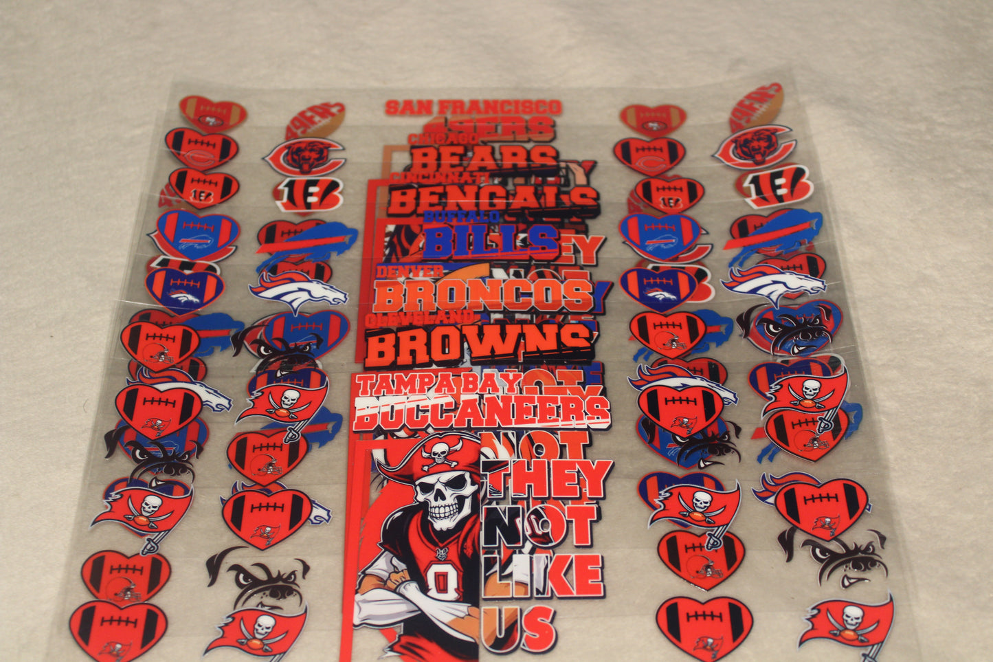 They Not Like Us Football UV | 16-32 oz | Waterproof