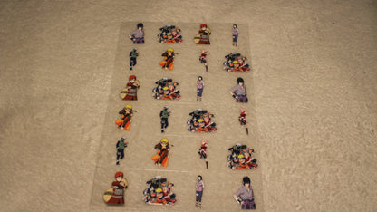NINJA ANIME FAN UV STICKER SHEET