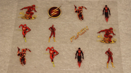BARRY ALLEN UV STICKER SHEET