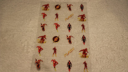 BARRY ALLEN UV STICKER SHEET