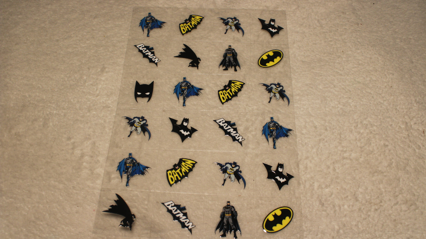 BRUCE WAYNE UV STICKER SHEET