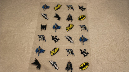 BRUCE WAYNE UV STICKER SHEET