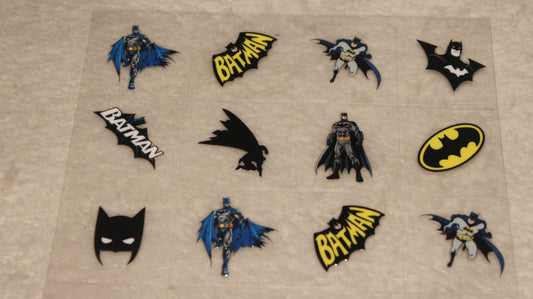 BRUCE WAYNE UV STICKER SHEET