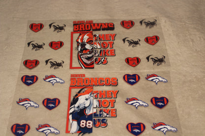 They Not Like Us Football UV | 16-32 oz | Waterproof