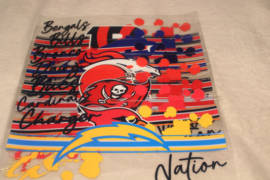 FOOTBALL NATION 160Z UV WATERPROOF
