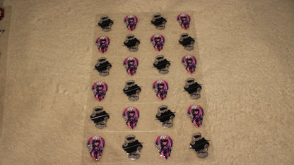 JJK ANIME FAN UV STICKER SHEET