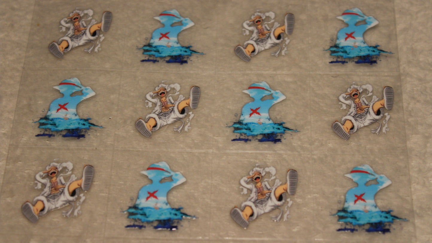HUNTING TREASURE ANIME FAN UV STICKER SHEET
