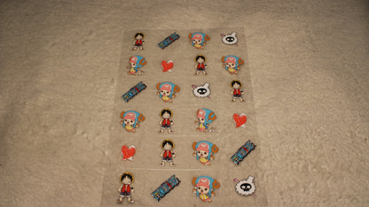 HUNTING TREASURE ANIME FAN UV STICKER SHEET