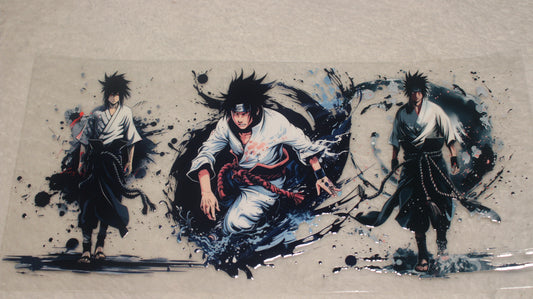 ANIME NINJA FAN 16OZ UV STICKER WRAP