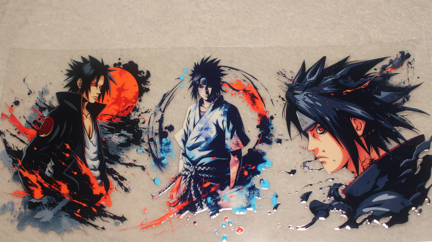 ANIME NINJA FAN 16OZ UV STICKER WRAP