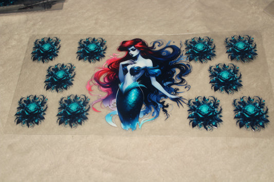 GOTHIC PRINCESS UV CUP WRAP STICKER