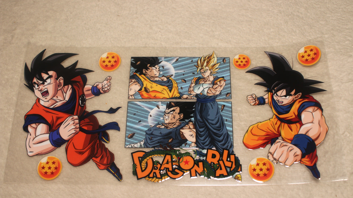 ANIME DRAGON FAN 16-24OZ UV STICKER WRAP