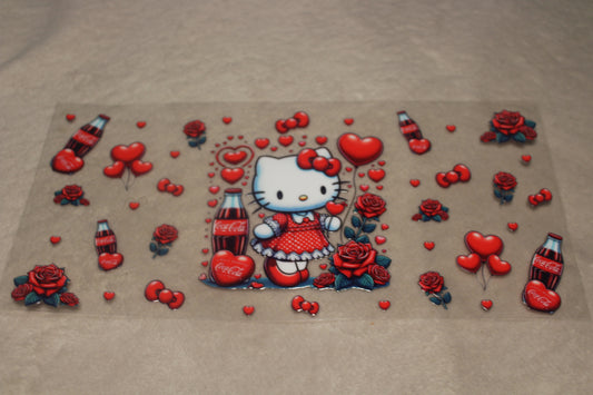 CUTE COLA HK UV CUP WRAP STICKER