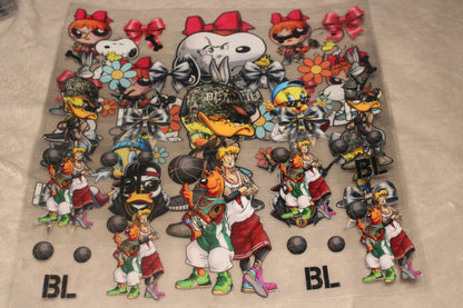 RETRO STREET CARTOON 16-32OZ WATERPROOF