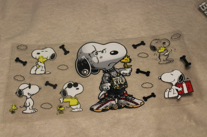 RETRO STREET CARTOON 16-32OZ WATERPROOF